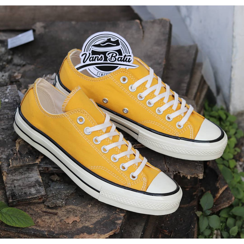 Giày Thể Thao Converse_99 All Star Cổ Thấp Màu Vàng