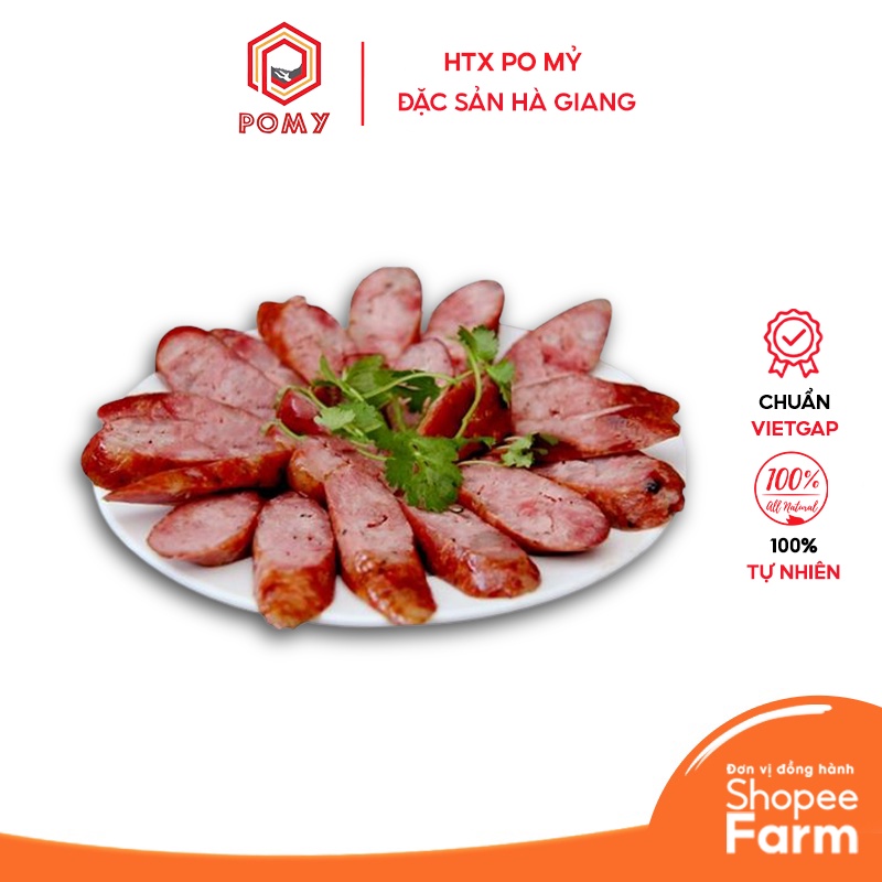 Lạp xưởng gác bếp | HTX Po Mỷ Hà Giang,500g