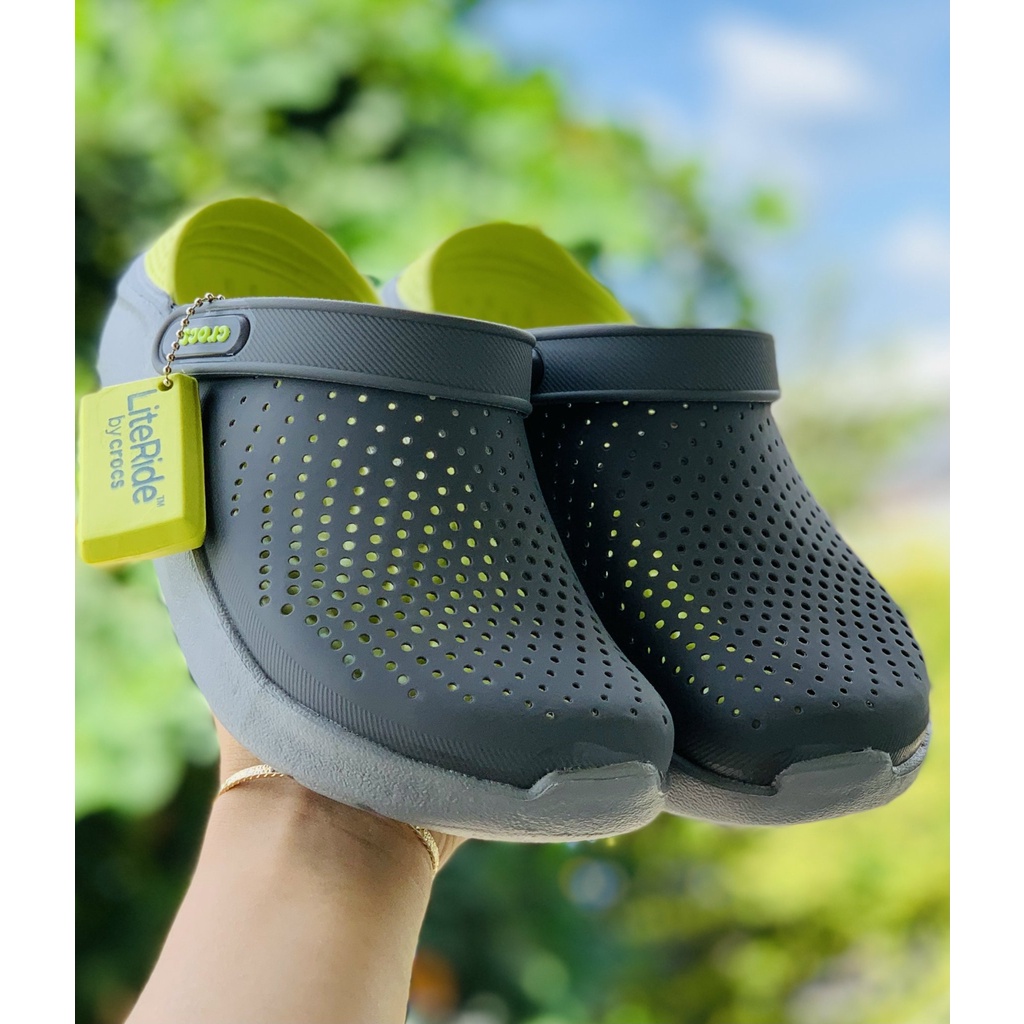 Dép Sục Cross Literide Nam Nữ -Dép Quai ngang bít đầu chống hôi chân, cá tính siêu nhẹ siêu bền đi nắng đi mưa thoải mái