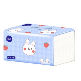 Gói giấy ăn rút con thỏ siêu dai (gói 300 tờ)