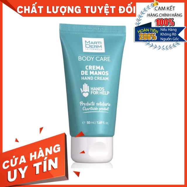 [HÀNG NHẬP KHẨU] Kem Dưỡng Da Tay Thoáng Mịn Martiderm Body Care Hand Cream (50ml)