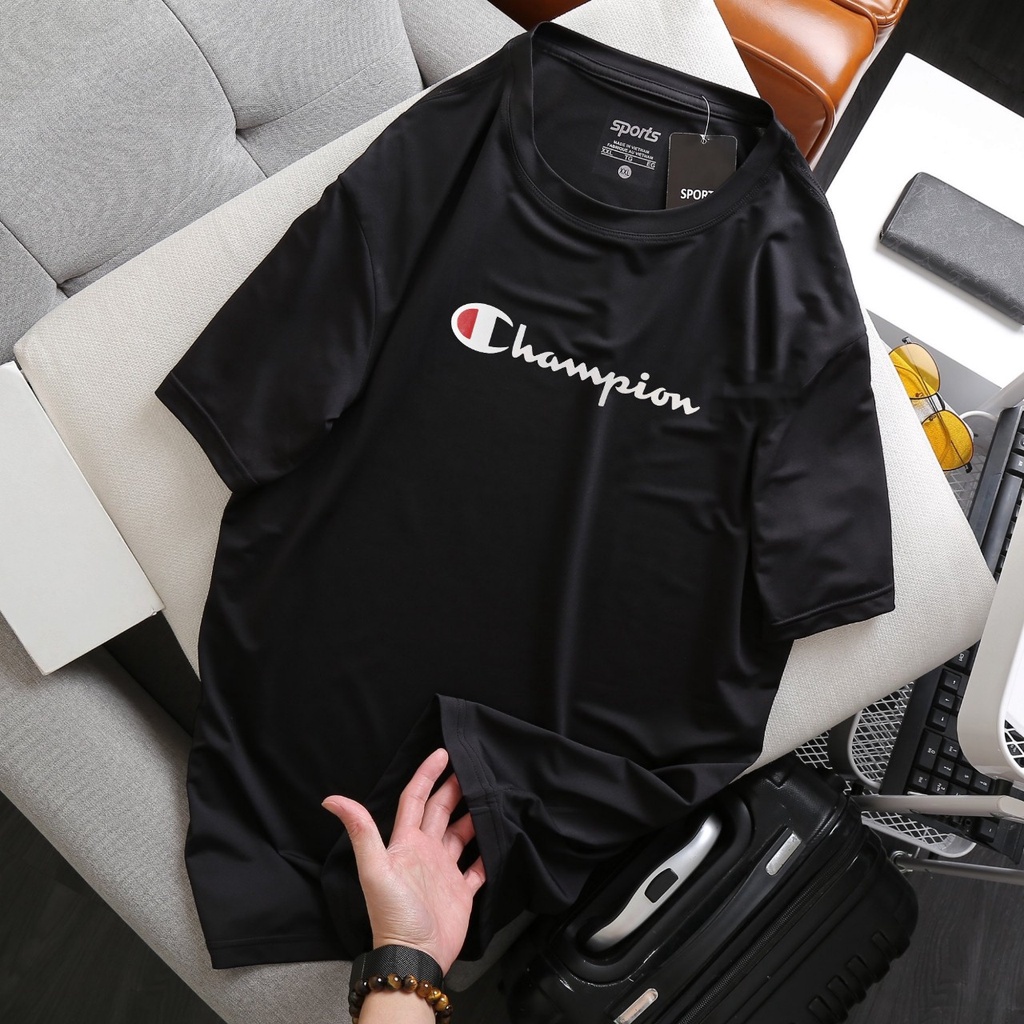 BIGSIZE - Áo thun nam tay ngắn vải thun lạnh form bigsize 80kg - 140kg - cham.pi.on