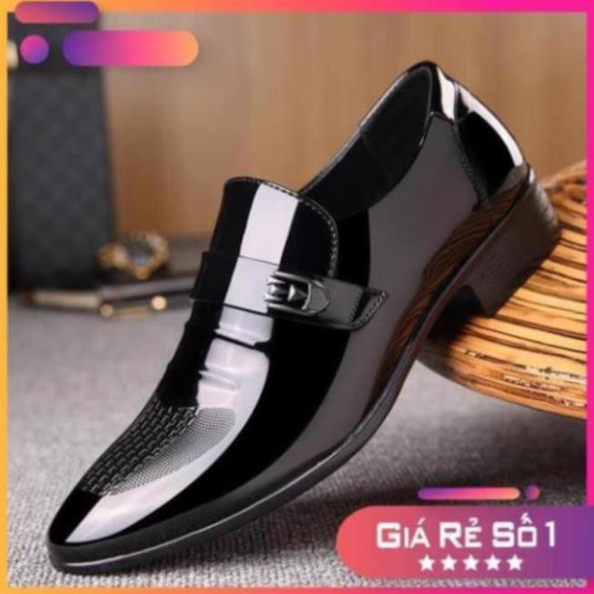 [Sale 3/3] Giày oxford mũi nhọn phong cách doanh nhân bằng da thích hợp để mang khi dự tiệc cưới Sale 11 -op1 " az