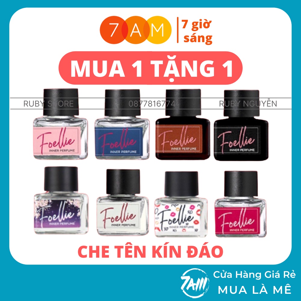 Nước Hoa Vùng Kín Nữ Foellie Thơm Lâu Chuẩn Độ Lưu Hương Cả Ngày An Toàn Cô Bé - BẢN CAO CẤP NỘI ĐỊA TRUNG