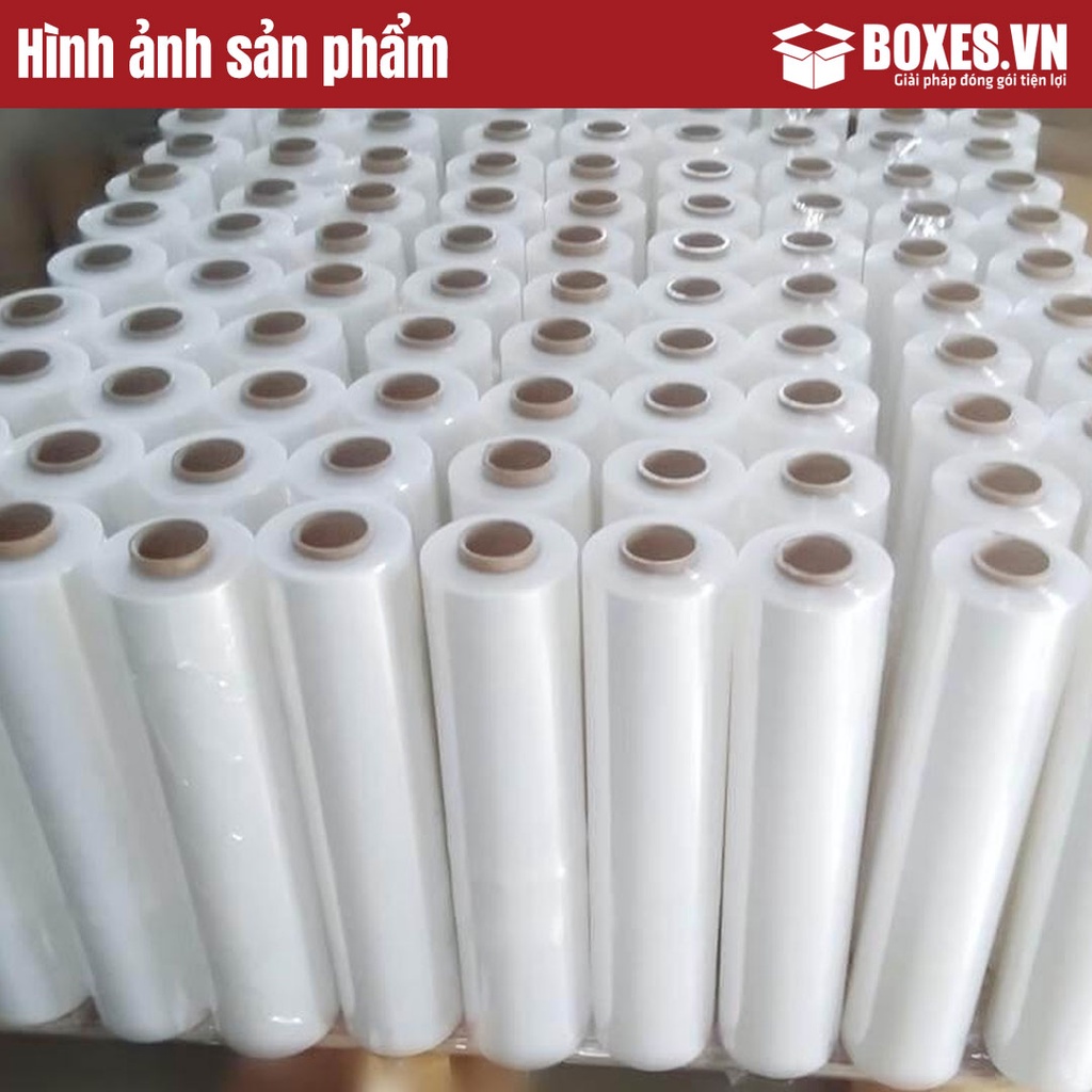 Màng PE 3.2kg khổ 50cm - Màng co - Màng chít quấn hàng