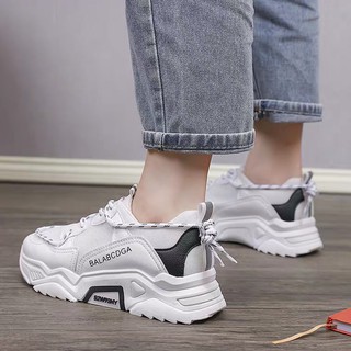 giày thể thao nữ 👏Yến Yến Sport👏 giày sneaker đế răng cưa bala h10