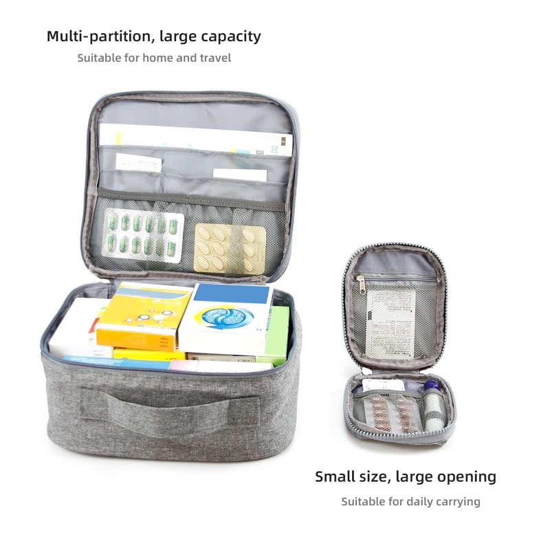 Hộp 2 Ngăn Đựng Dụng Cụ Sơ Cứu