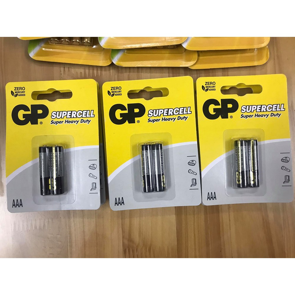 20 vỉ Pin AAA 1.5V GP Supercell 24L016