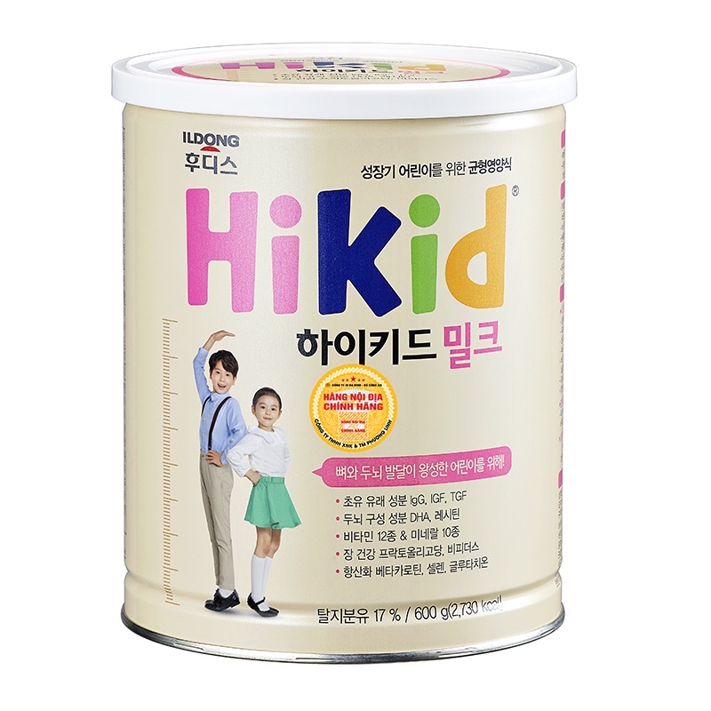 [Date 2023]Sữa Hikid Hàn Quốc tăng chiều cao cho bé