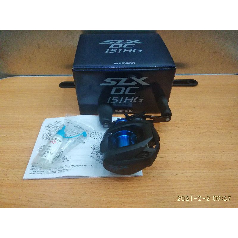 Máy Câu Cá Shimano SLX DC 151HG - Máy Ngang - Tay Trái