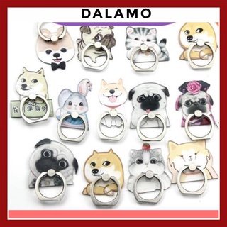 NHẪN ĐIỆN THOẠI IRING HÌNH THÚ 3D SIÊU ĐẸP - GIÁ ĐỠ IRING HÌNH THÚ SANG TRỌNG mẫu 1 DALAMO