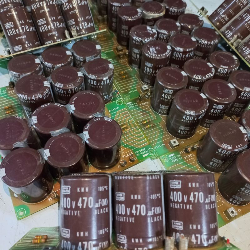 Tự điện áp cao 400V 470Mi hàng KMH nichicol tháo máy USA Nhật giá 1 chiếc