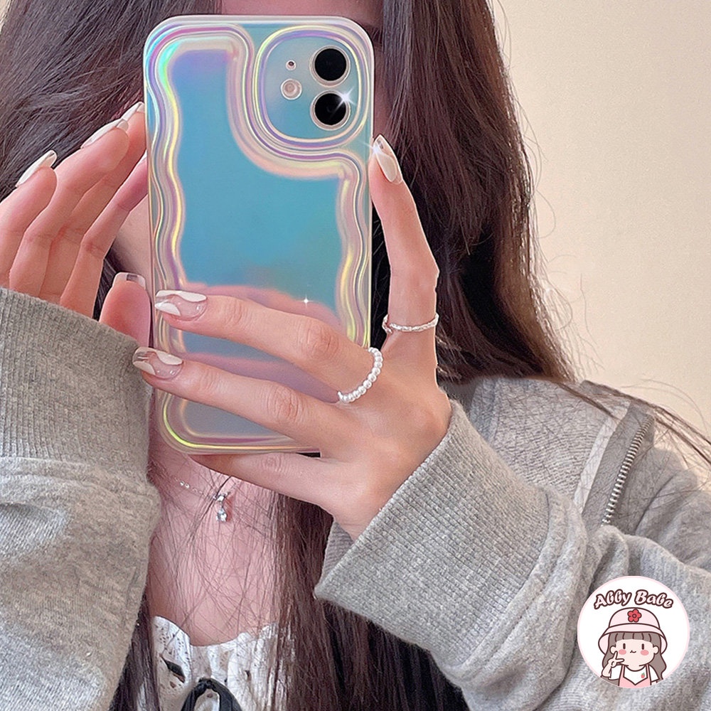 Ốp Điện Thoại TPU Mềm Mỏng Chống Mồ Hôi Màu Laser Cho Iphone 11 7Plus 13 12 11 Pro Max X XS 12 13 XR