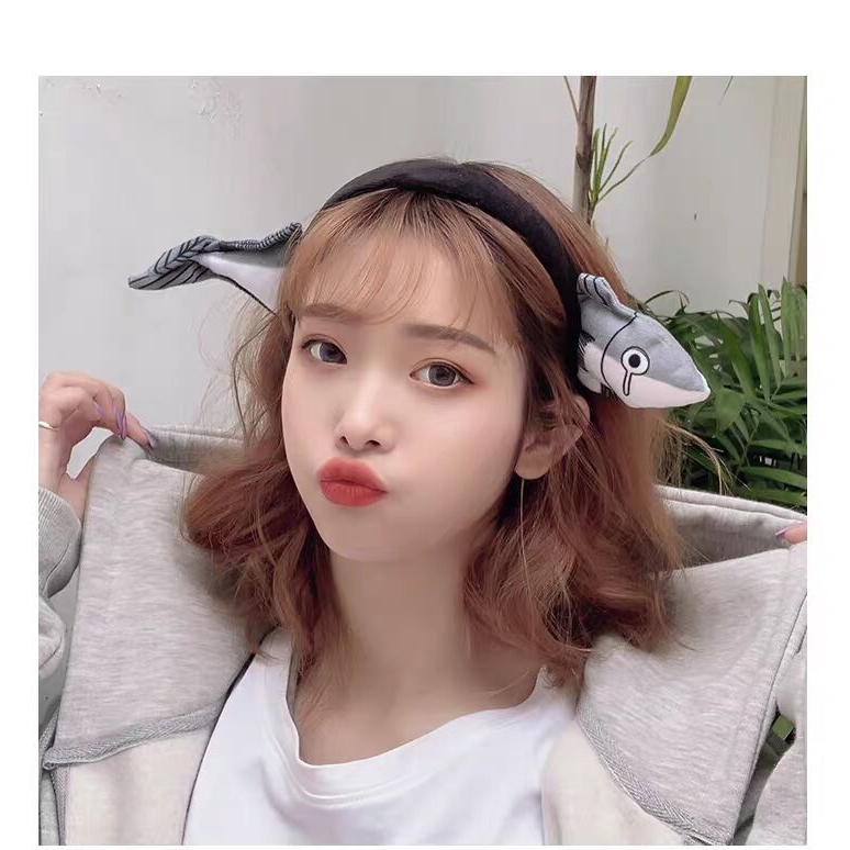 Băng đô hình cà rốt/con cá dễ thương dành cho nữ
