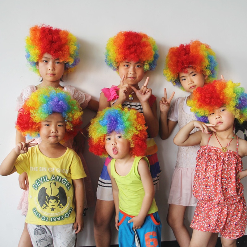 Tóc Giả Nhiều Màu Sắc Cho Trẻ Em