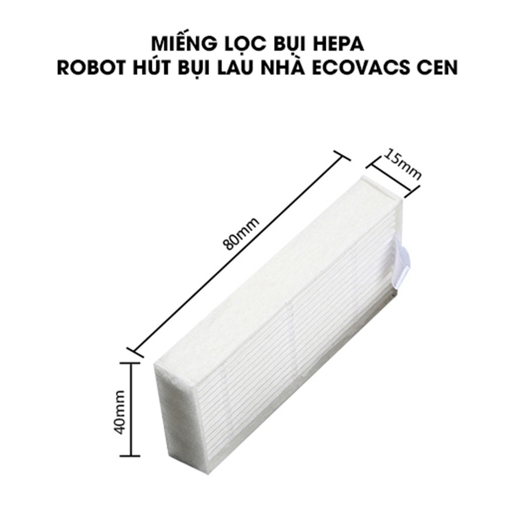 Lọc bụi robot lau nhà hút bụi lau nhà chính hãng