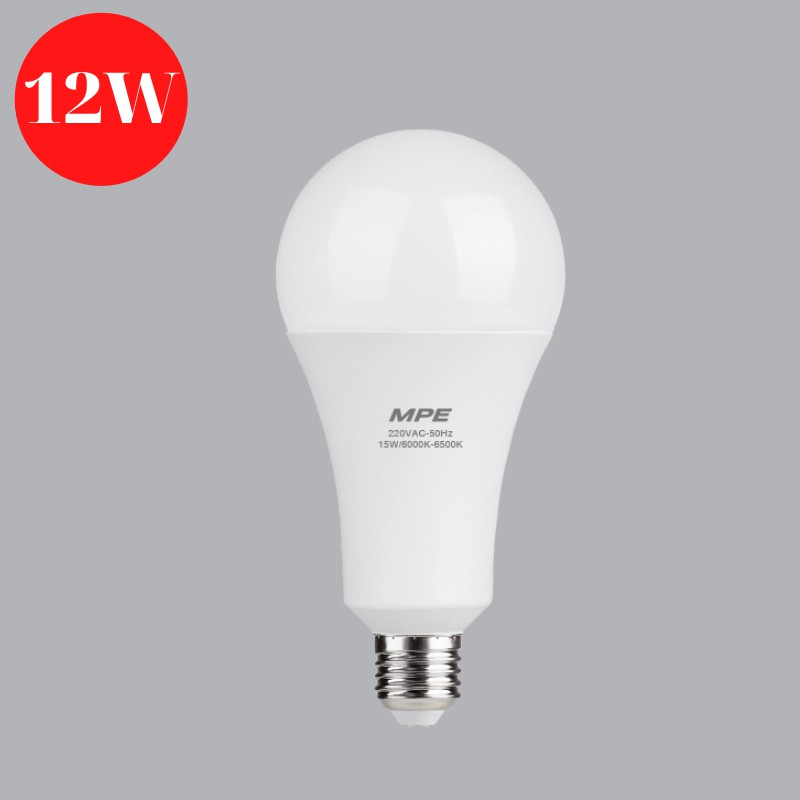 Đèn LED Bulb MPE LBD 15W 12W