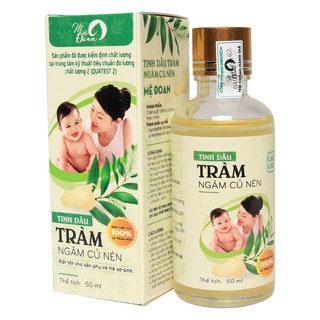 Tinh Dầu Tràm Ngâm Củ Nén Mệ Đoan (50ml)