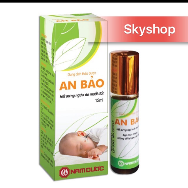 (Đức HIền) (Nhà thuốc Đức Hiền) Trị muỗi đốt - an bảo 12ml (Rê Vô Địch)