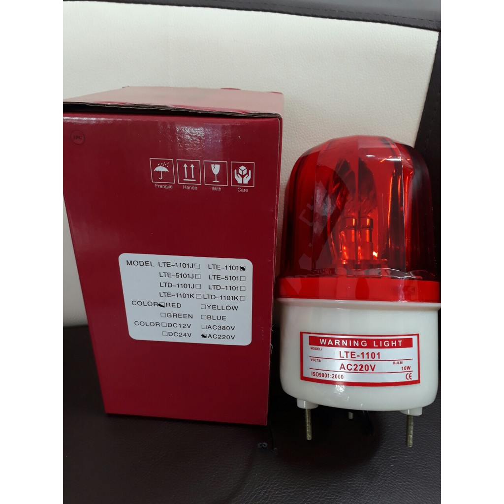 Đèn Xoay Cảnh Báo Từ Xa 12V, 24V và 220V