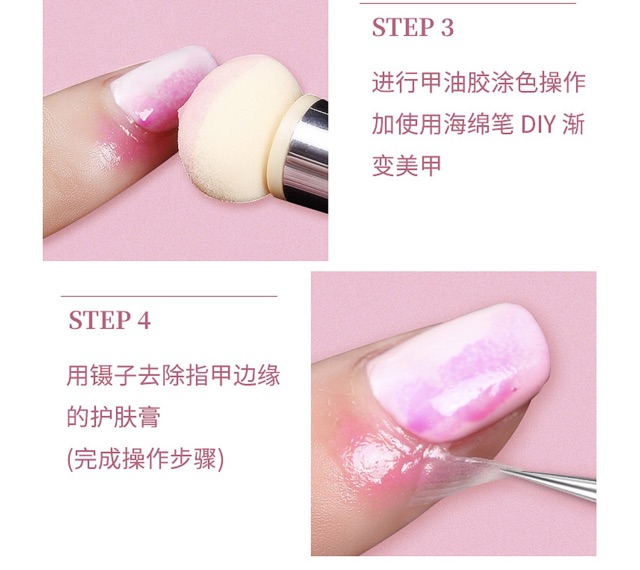 Sơn lem viền móng