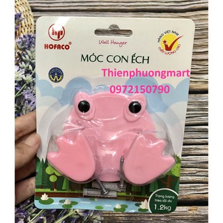Móc dán dính tường hình con ếch HPG184 bằng nhựa cao cấp HOFACO