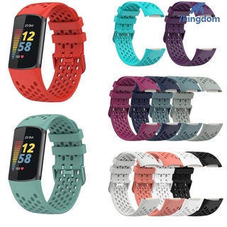 Dây silicon đồng hồ thể thao Fitbit Charge 5 và Charge 6 | Hàng nhập khẩu cao cấp