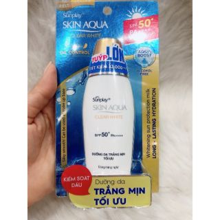 kem chống nắng Sunplay skin qua clear white 55g