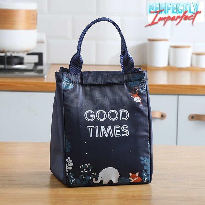Túi đựng cơm NICE DAY với lớp giấy nhôm dày, vải Oxford giữ nhiệt nóng, lạnh hiệu quả