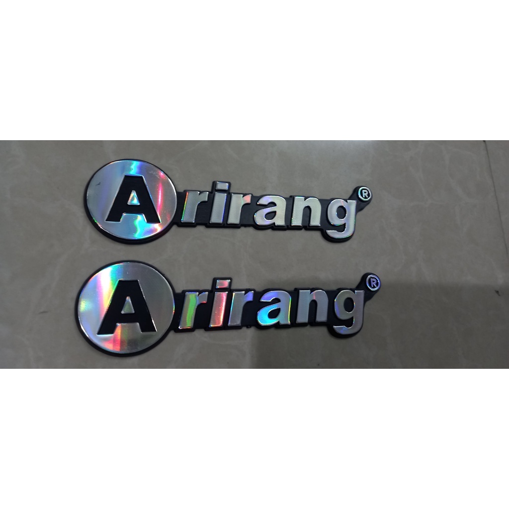 Tem Dán Thùng Loa Arirang