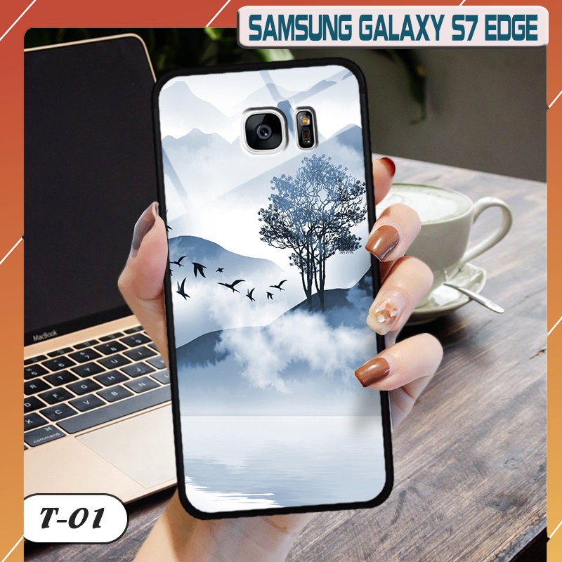 Ốp cường lực kính in 3D cho Samsung Galaxy S7 Edge