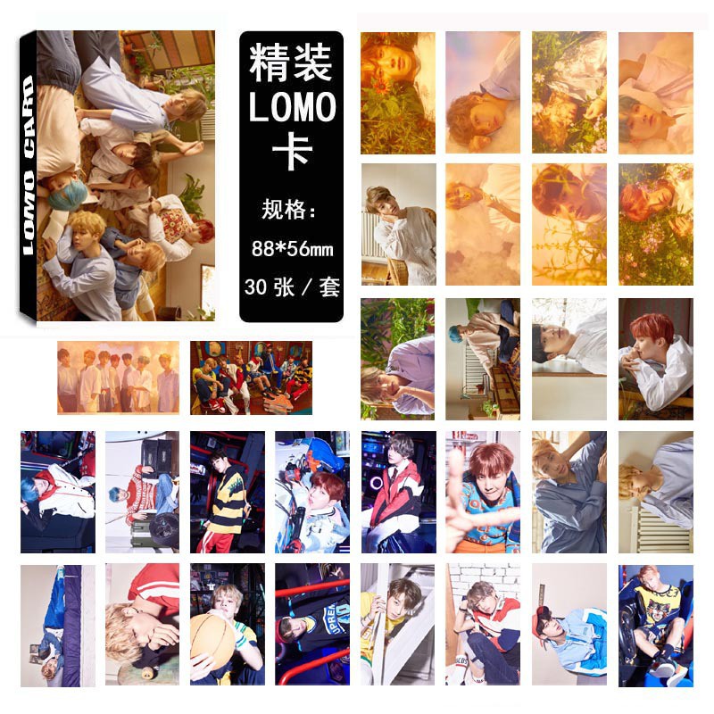 ( 1 TẤM ) 1 ẢNH Lomo BTS BTSCHIBI card ảnh in hình thần tượng Hàn Quốc quà tặng dễ thương dành cho Fan