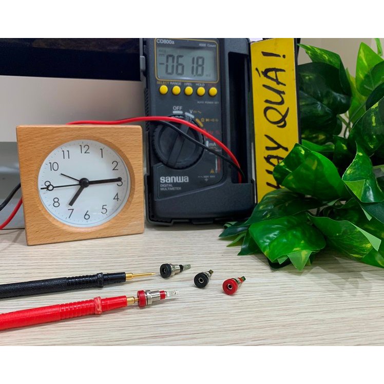 Bộ 4 cọc cắm que đo cho máy test