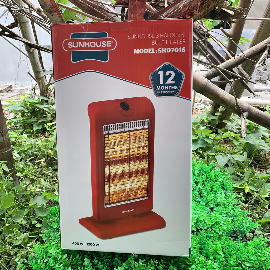 Đèn sưởi sunhouse 2 bóng SHD 7013 và 3 bóng SHD 7016