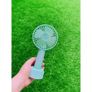 Quạt mini 3 tốc độ kèm sạc + pin