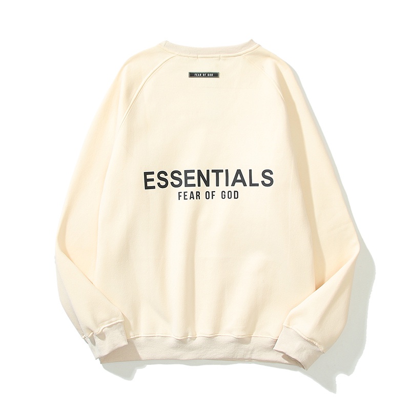 Áo tay dài form rộng cổ tròn in họa tiết chữ trẻ trung dành cho unisex