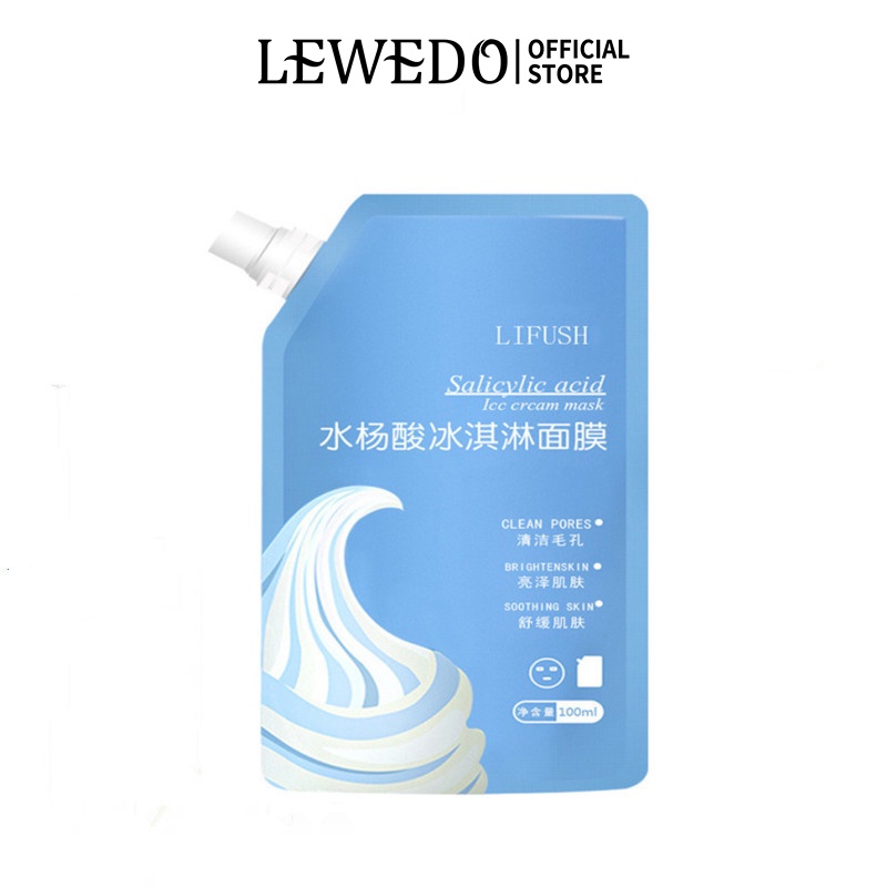 (Hàng Mới Về) Mặt Nạ Axit Salicylic Làm Sạch Sâu Lewedo 100ml