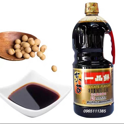 Xì Dầu Càng Cua Nhất Phẩm Tiên 1,6L - Nội địa TQ