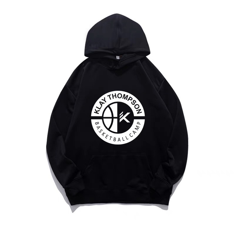 HOT Áo HOODIE có mũ trùm đầu Nam mùa xuân và mùa thu Áo hoodie rộng rãi Thompson Bóng rổ Mỹ