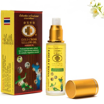 Dầu THẬP TỰ VÀNG Thái Lan 48ML( CÓ ĐẦU XỊT )