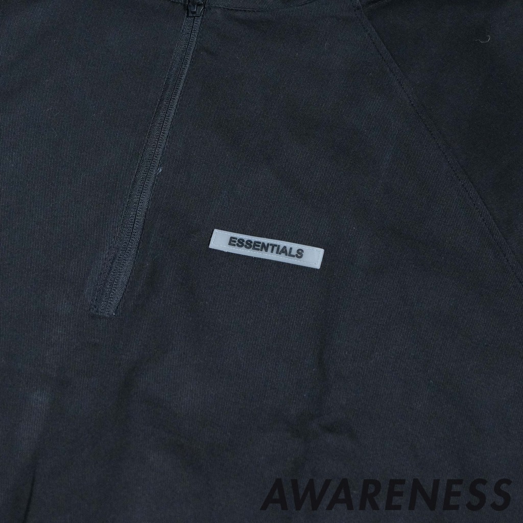 Áo khoác Kaki Nam Nữ Essentials FOG Unisex - Jacket Zip thời trang phản quang - awareness