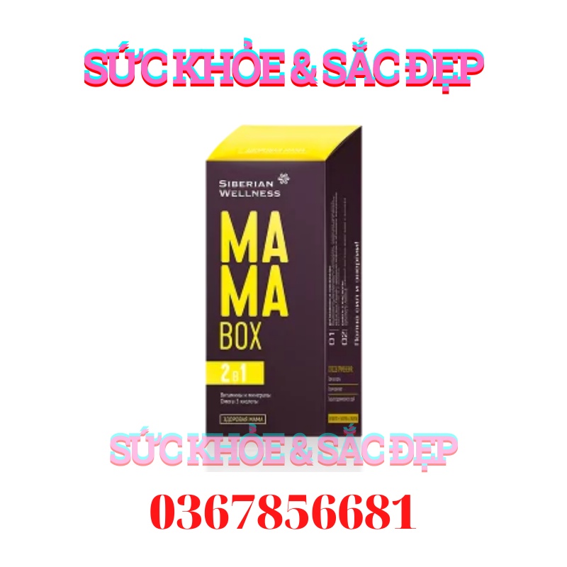 MAMA BOX DÀNH CHO PHỤ NỮ CÓ THAI VÀ CHO CON BÚ - Date T8/2023