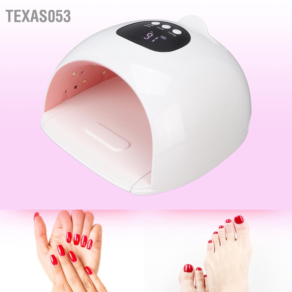 [Hàng mới về] Đèn hong khô sơn gel 36 chip 72W 100-240V làm khô nhanh tiện dụng