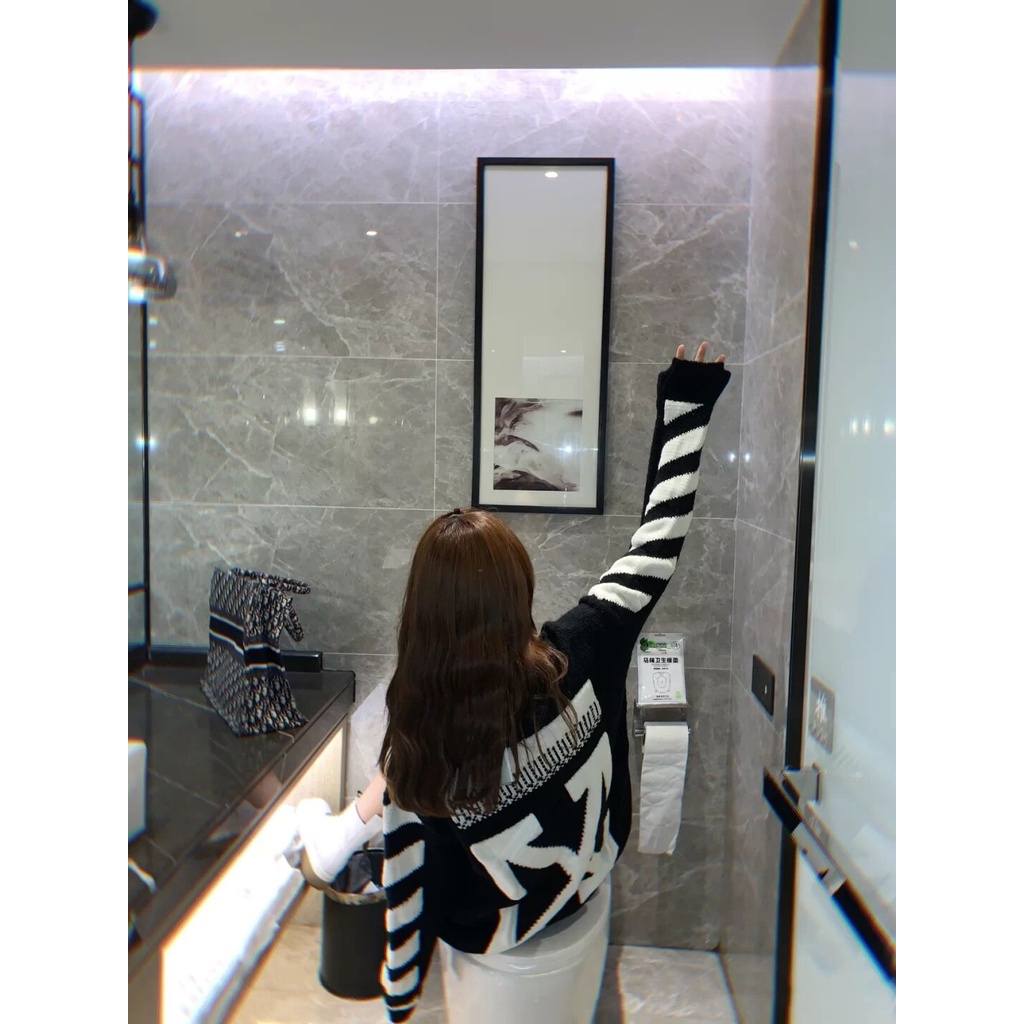 Áo khoác sweater dáng rộng thời trang mùa thu 2022 xinh xắn cho nữ