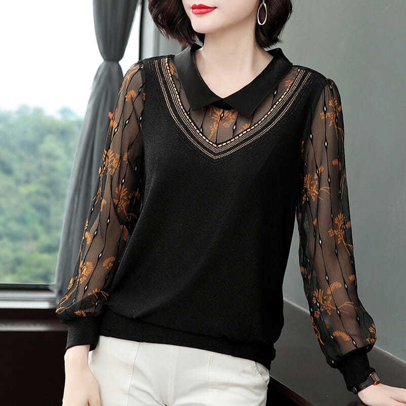 Áo Thun Nữ Dài Tay Plus Size Thời Trang Mới
