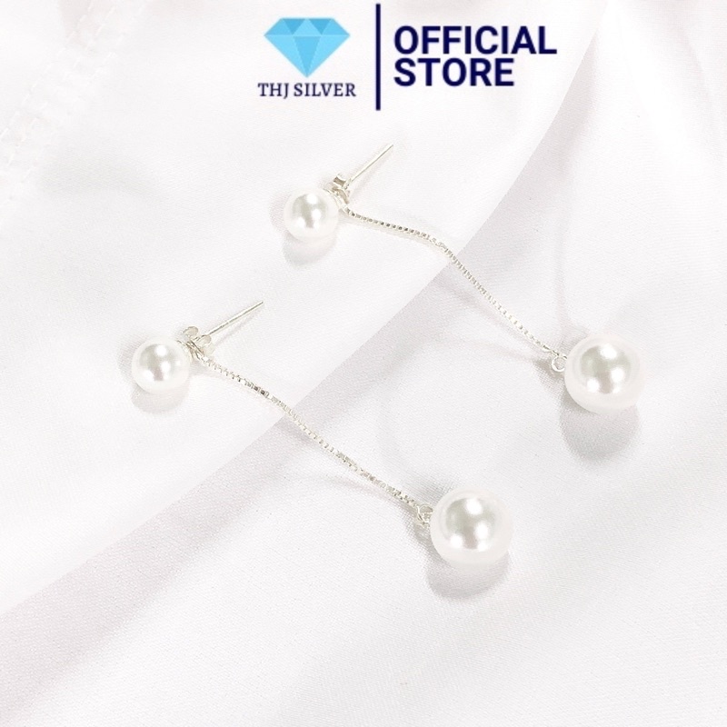 Bông tai nữ tua trai chuẩn bạc ta