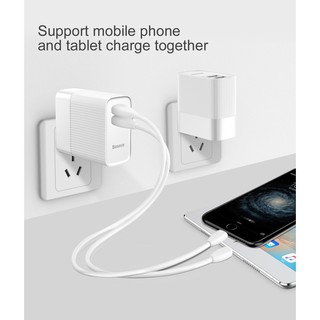 Củ sạc nhanh hiệu Baseus 5V 2.4A cổng USB 3.0 (Chính Hãng)