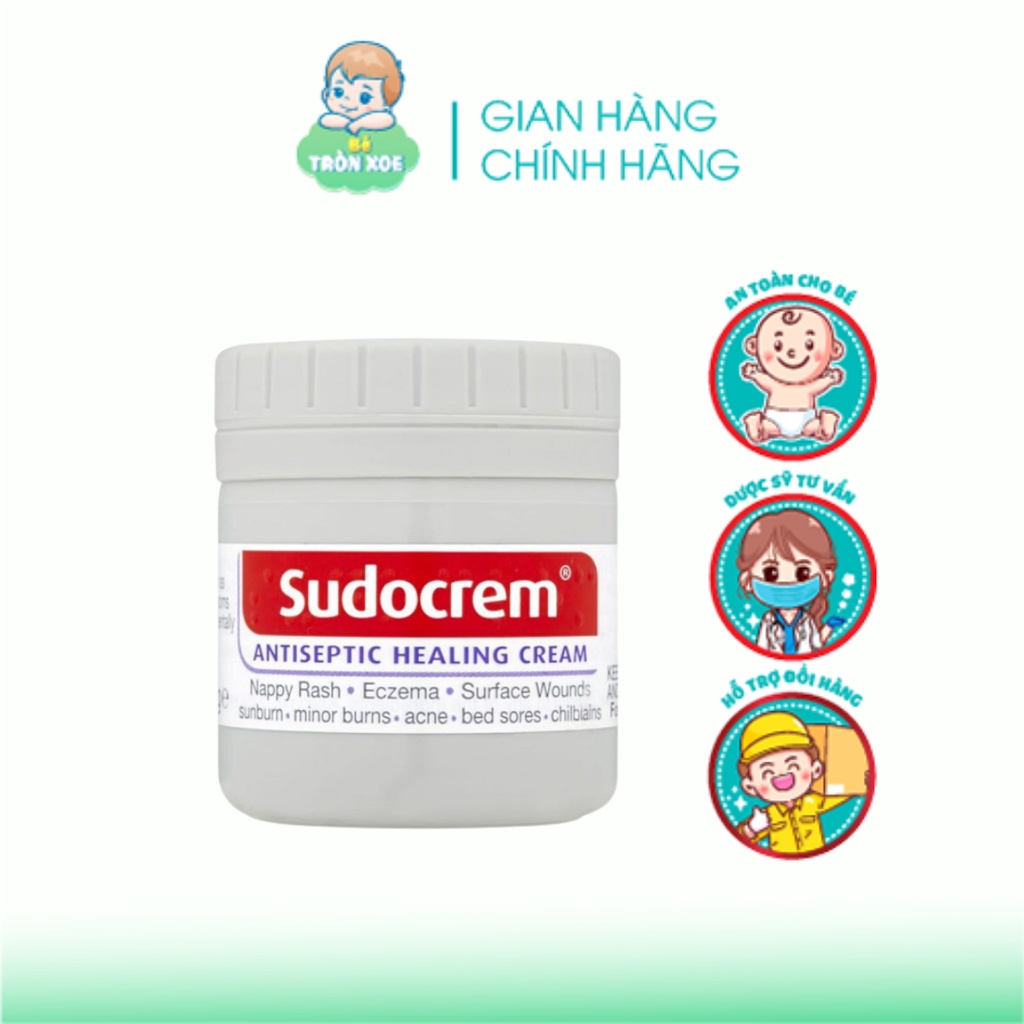 Kem chống hăm tã cho trẻ sơ sinh - an toàn, dịu nhẹ, hiệu quả - Sudocrem (60g)