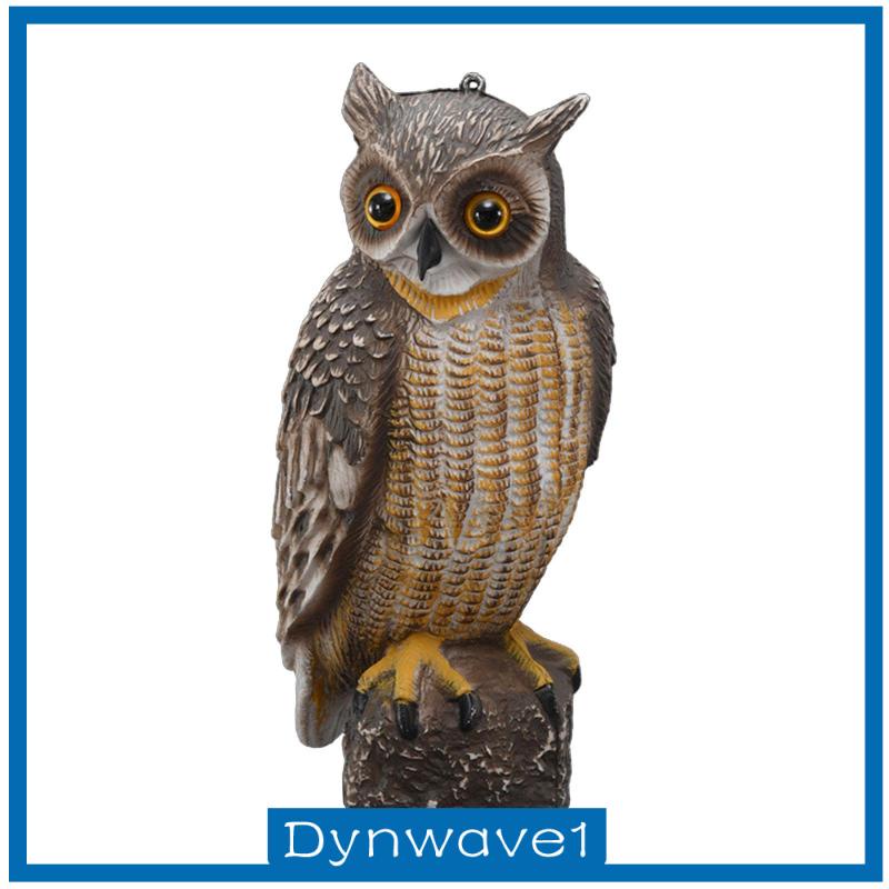 Chim Cú Sống Động Như Thật Chống Côn Trùng Trang Trí Ngoài Trời