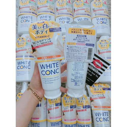 Tẩy tế bào chết White Conc Body Gommage(180g) nội địa Nhật Bản